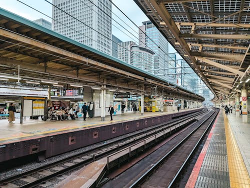 Railway Station in Japan