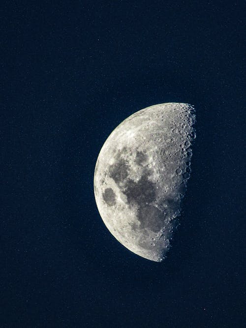 ay, dikey atış, Dolunay içeren Ücretsiz stok fotoğraf