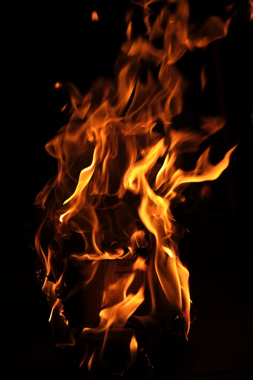 Close up of a Fire