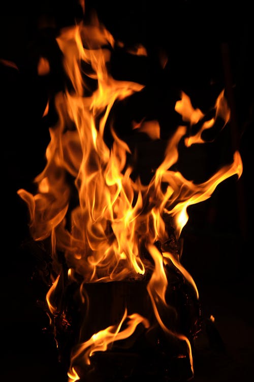 Close up of Flames