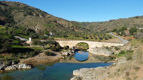 Free stock photo of bridge, mountain lake, nature Stock Photo