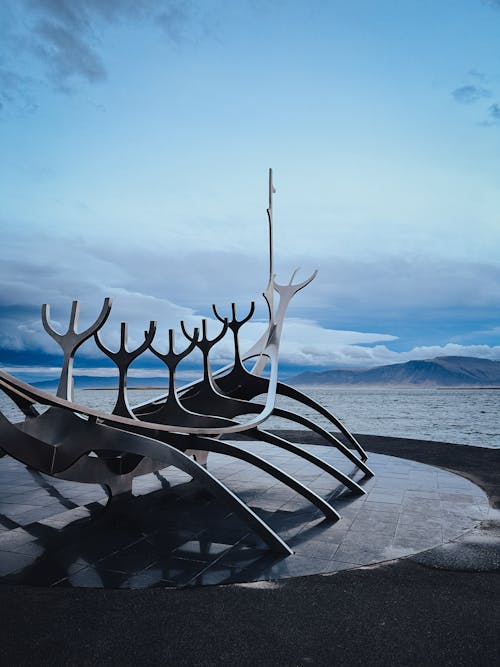 Foto stok gratis Islandia, kesenian, kota