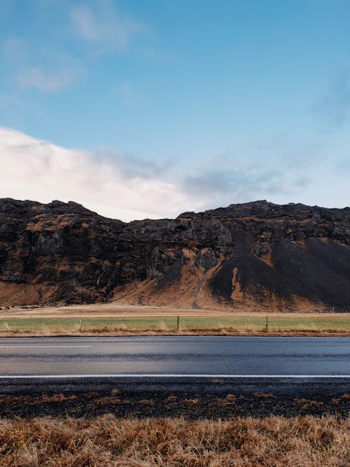 Foto d'estoc gratuïta de carretera, erosionat, fons de pantalla per al mòbil