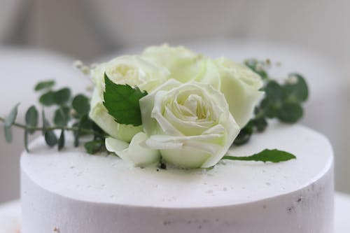 White Roses on a Wedding 