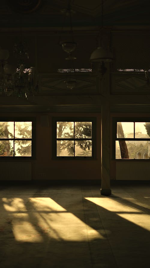 Sunlight in Empty Interior