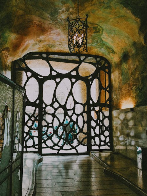 Interior of Casa Mila in Barcelona