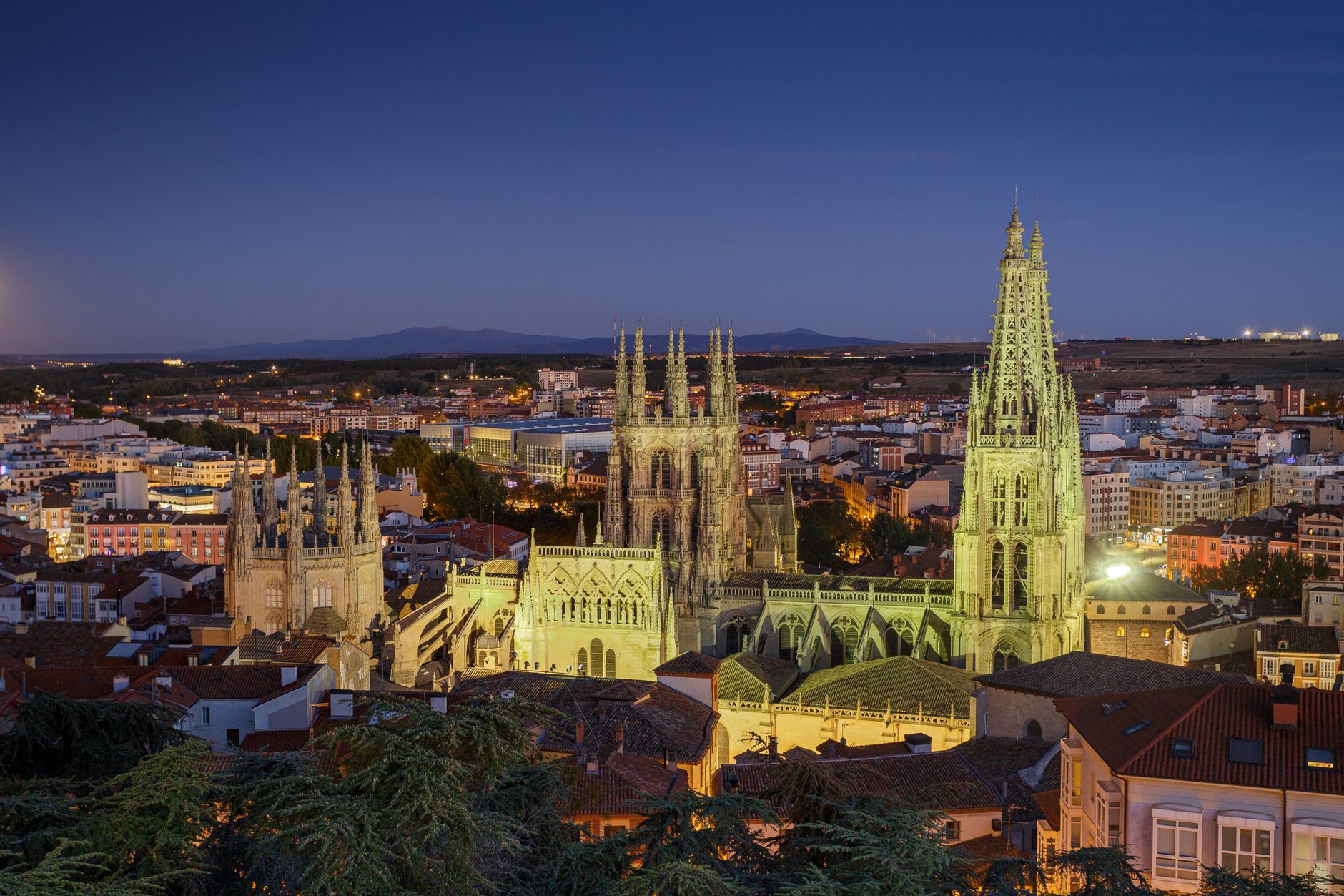 Burgos cityscape