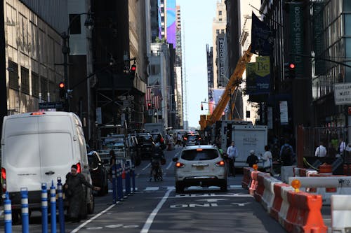 Street in Manhattan in New York