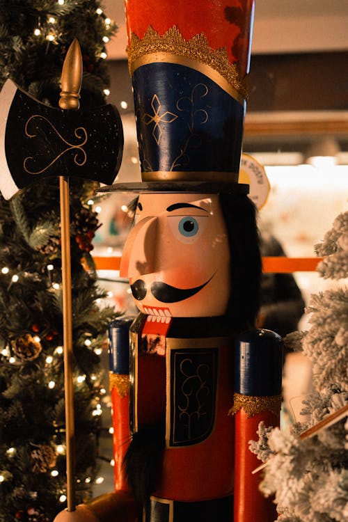 クリスマス, くるみ割り人形, セレクティブフォーカスの無料の写真素材