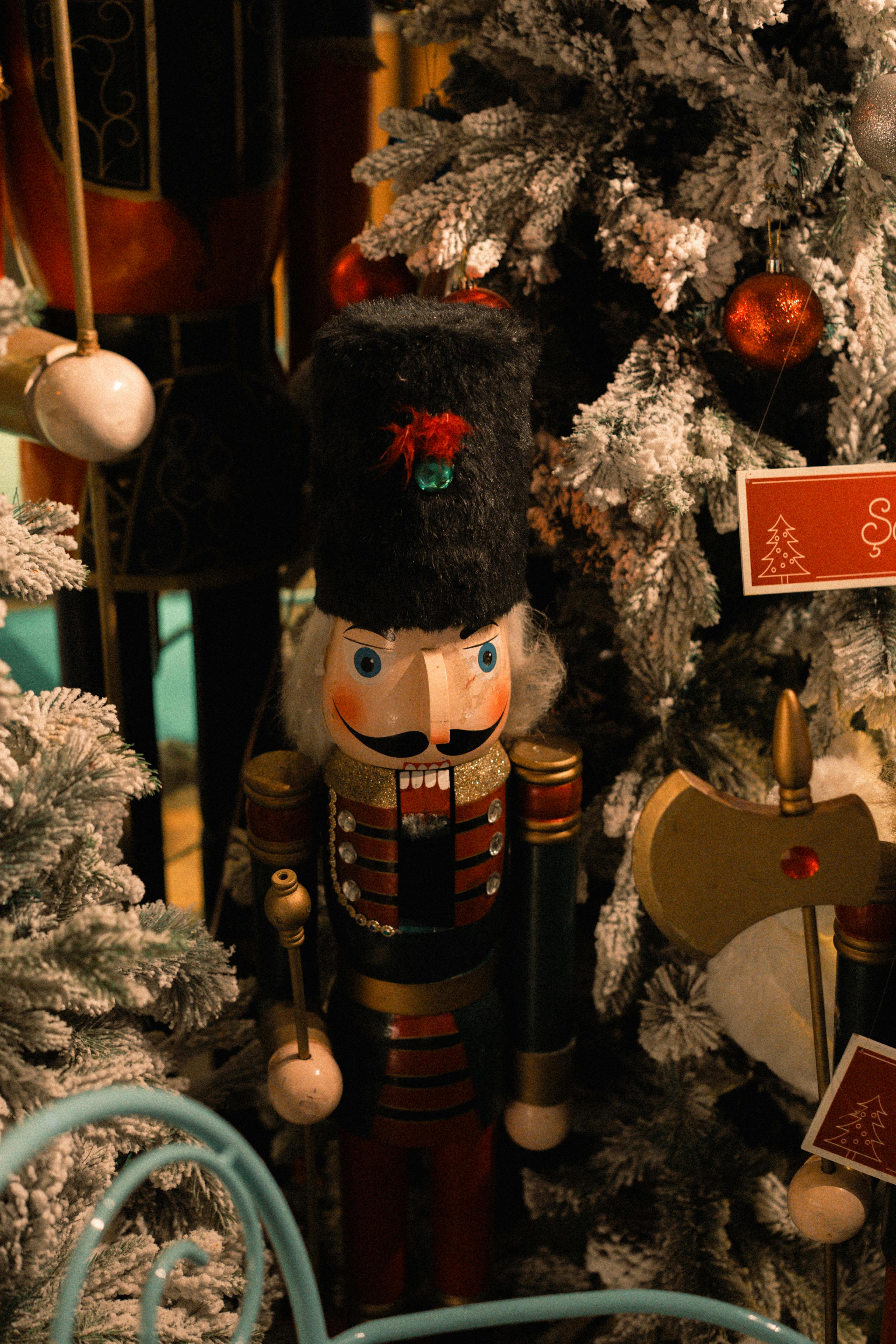 nutcracker in hat