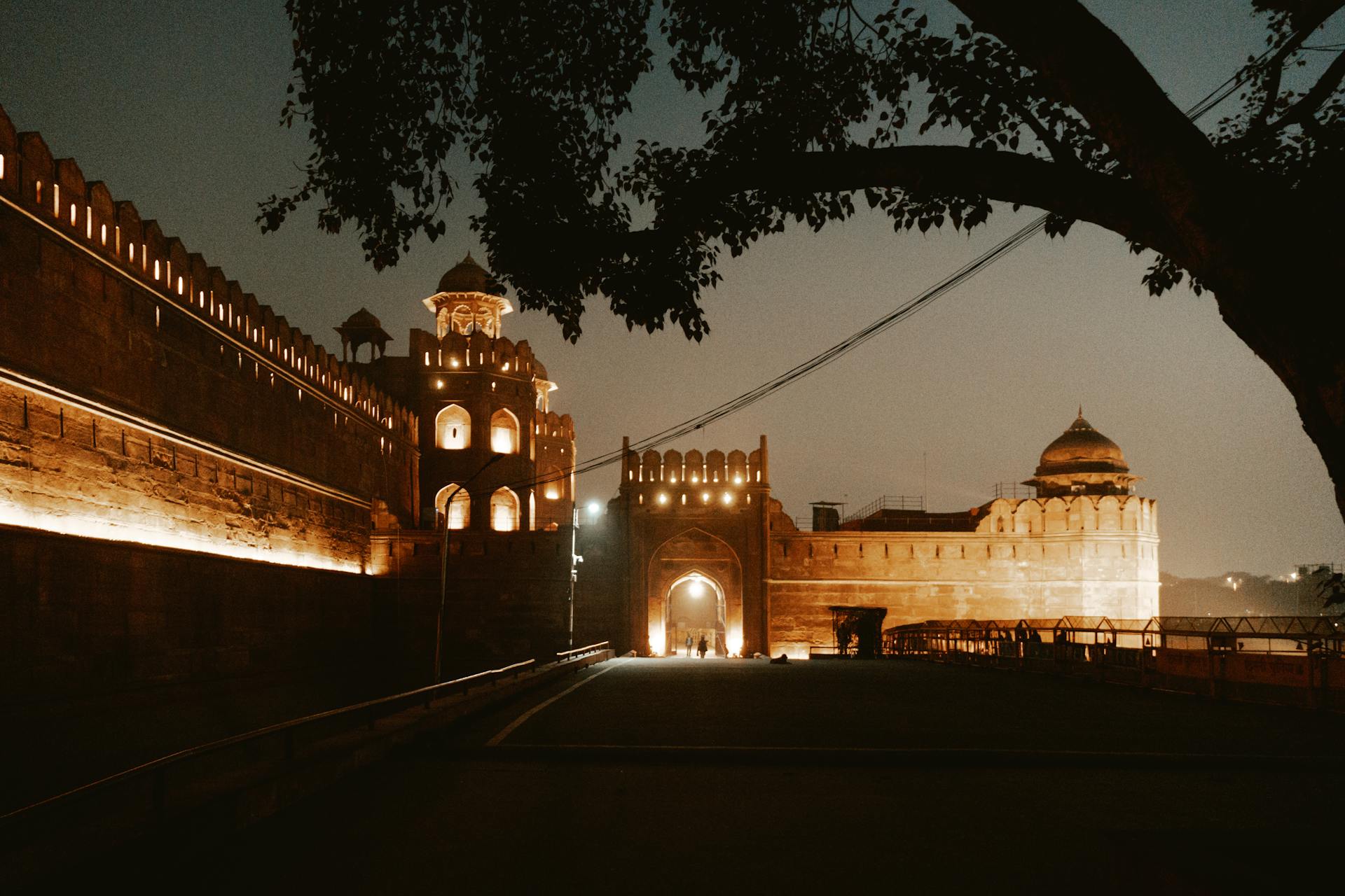 Red Fort in New Delhi in India