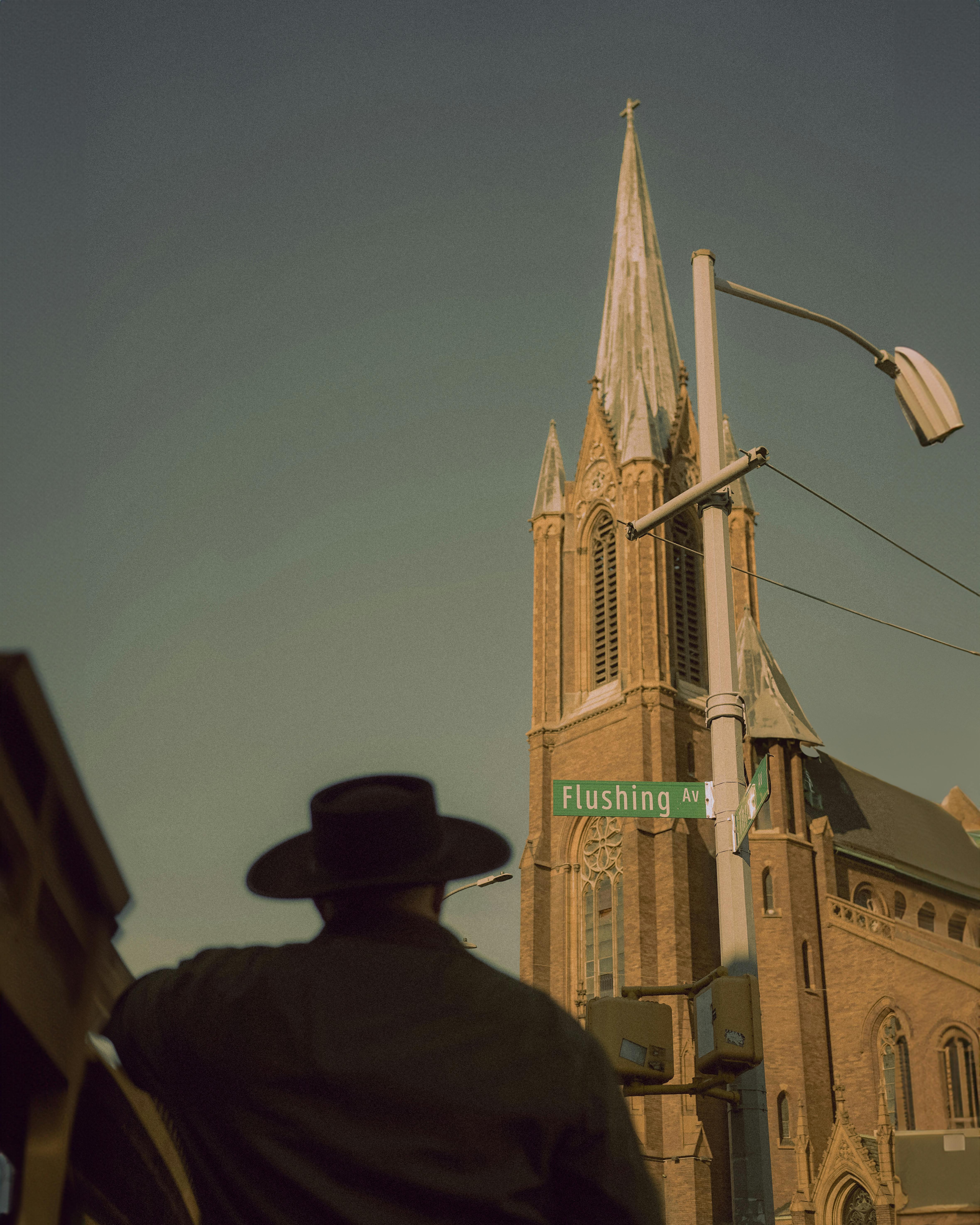 tower of christian church in new york