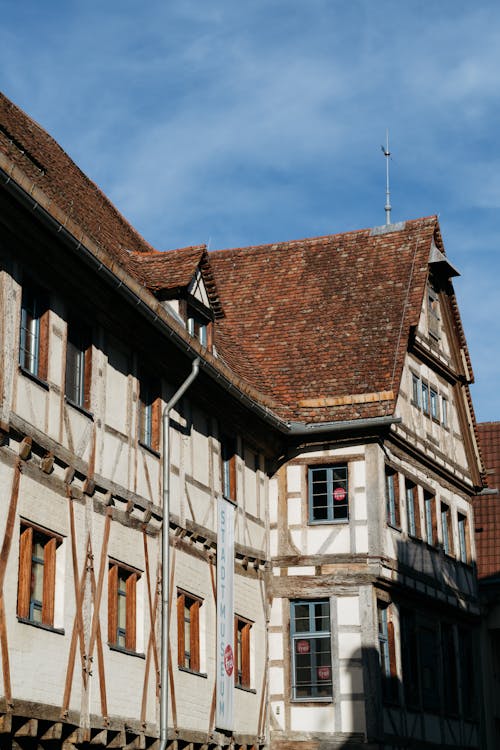 Sunlit, Vintage Building in Town