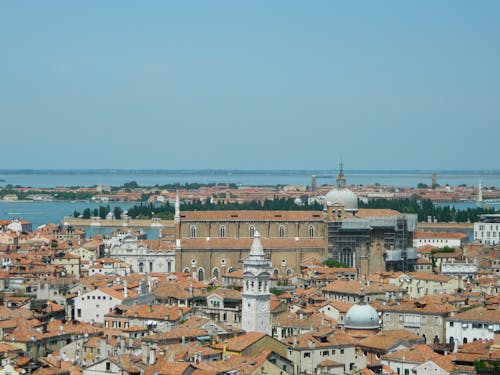 Kostenloses Stock Foto zu drohne erschossen, gebäude, italien