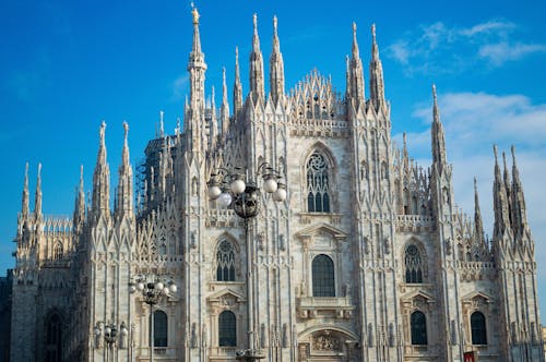 Foto profissional grátis de arquitetura histórica, catedral de milão, duomo di milano