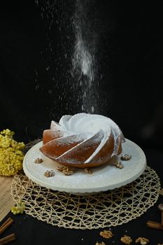 Funnel Cake With Sugar