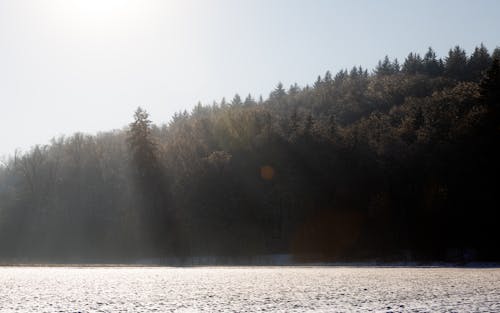 Ilmainen kuvapankkikuva tunnisteilla auringonlasku, auringonsäteet, järvi