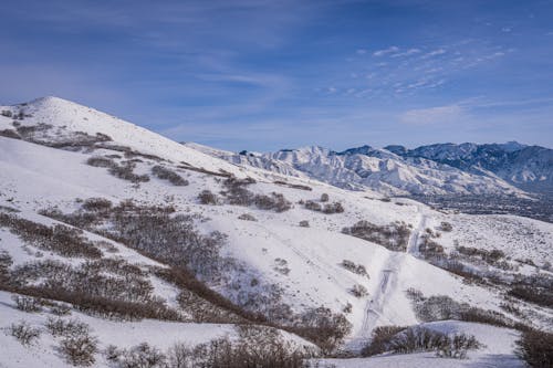 Immagine gratuita di colline, freddo, inverno