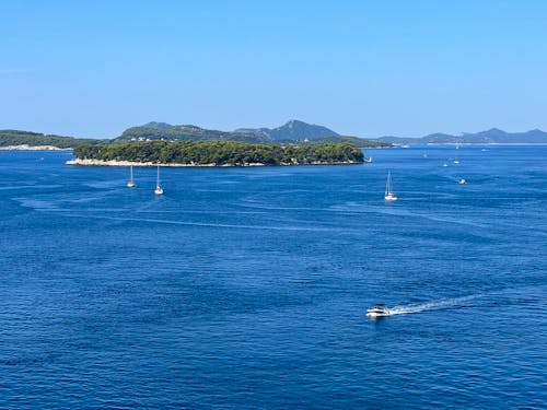 Photos gratuites de bateau de vitesse, bateaux, croatie