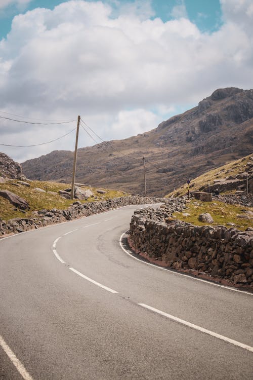 Road in a Mountain Valley