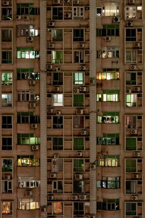 Free Building at night  Stock Photo