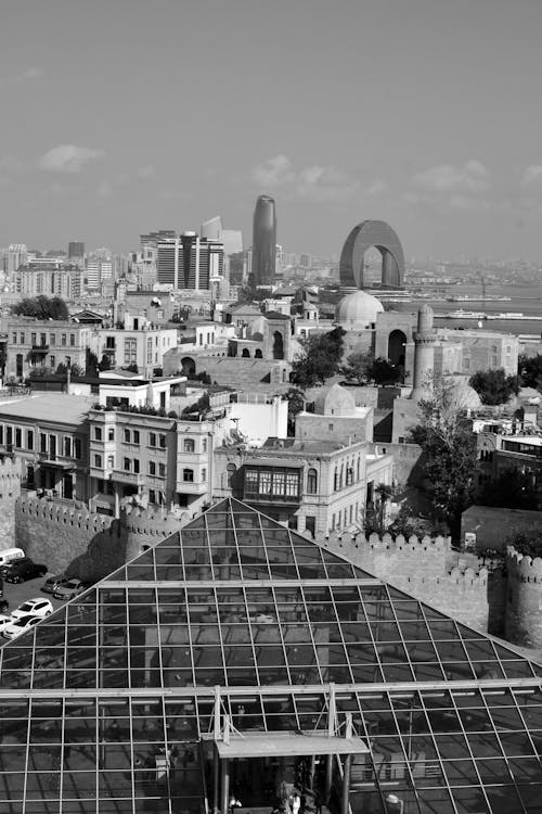 Fotobanka s bezplatnými fotkami na tému azerbajdžan, baku, budovy