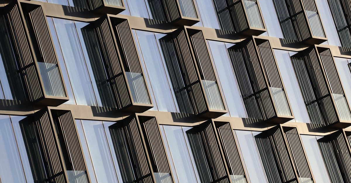 Modern Exterior Windows of a Building · Free Stock Photo