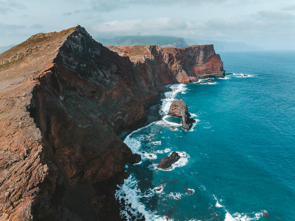 Cliffs Of Madeira Island Free Stock Photo cliffs-of-madeira-island-free-stock-photo