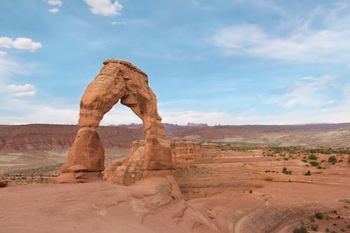 Immagine gratuita di arco delicato, canyon, deserto