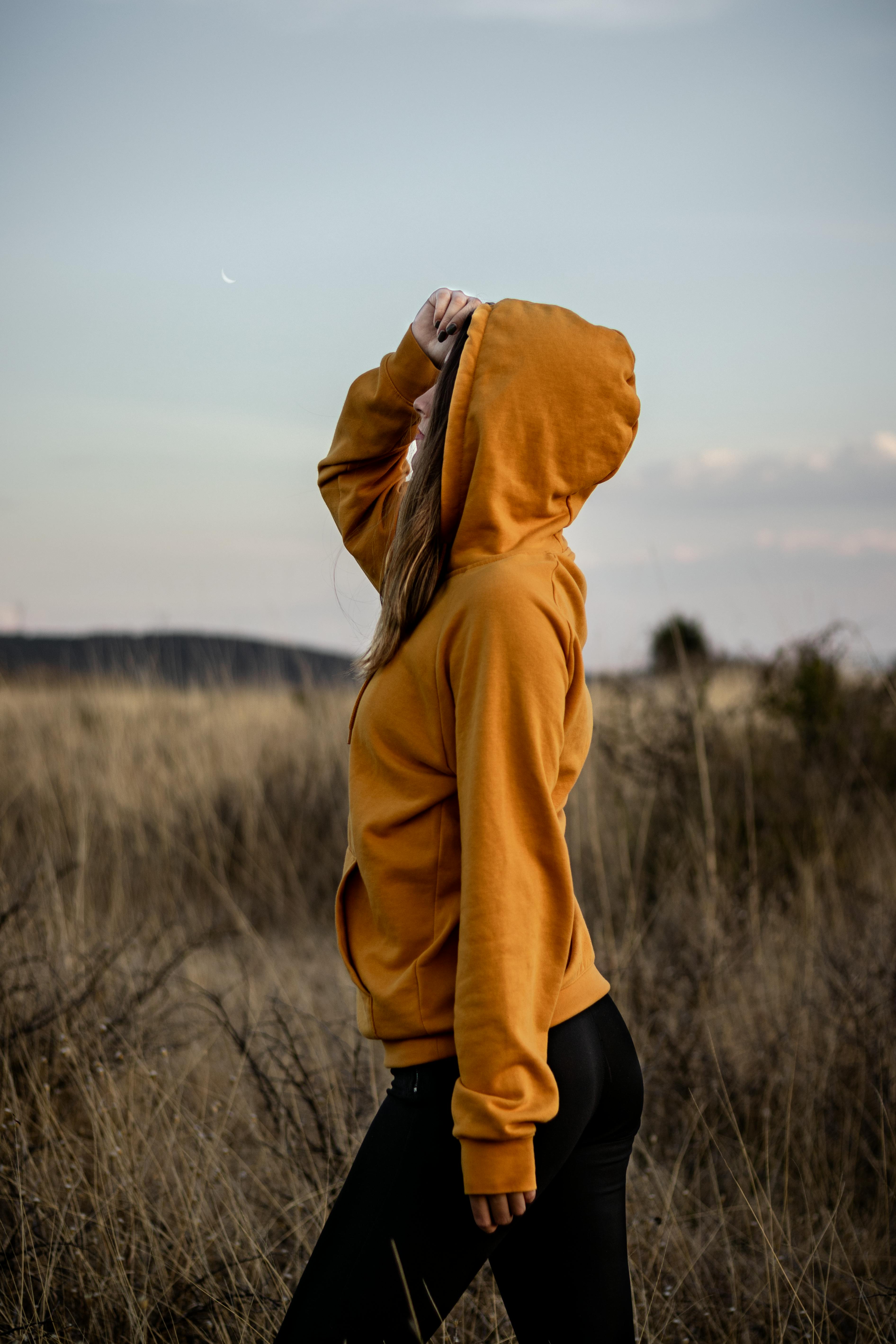 Woman Wearing A Hoodie · Free Stock Photo