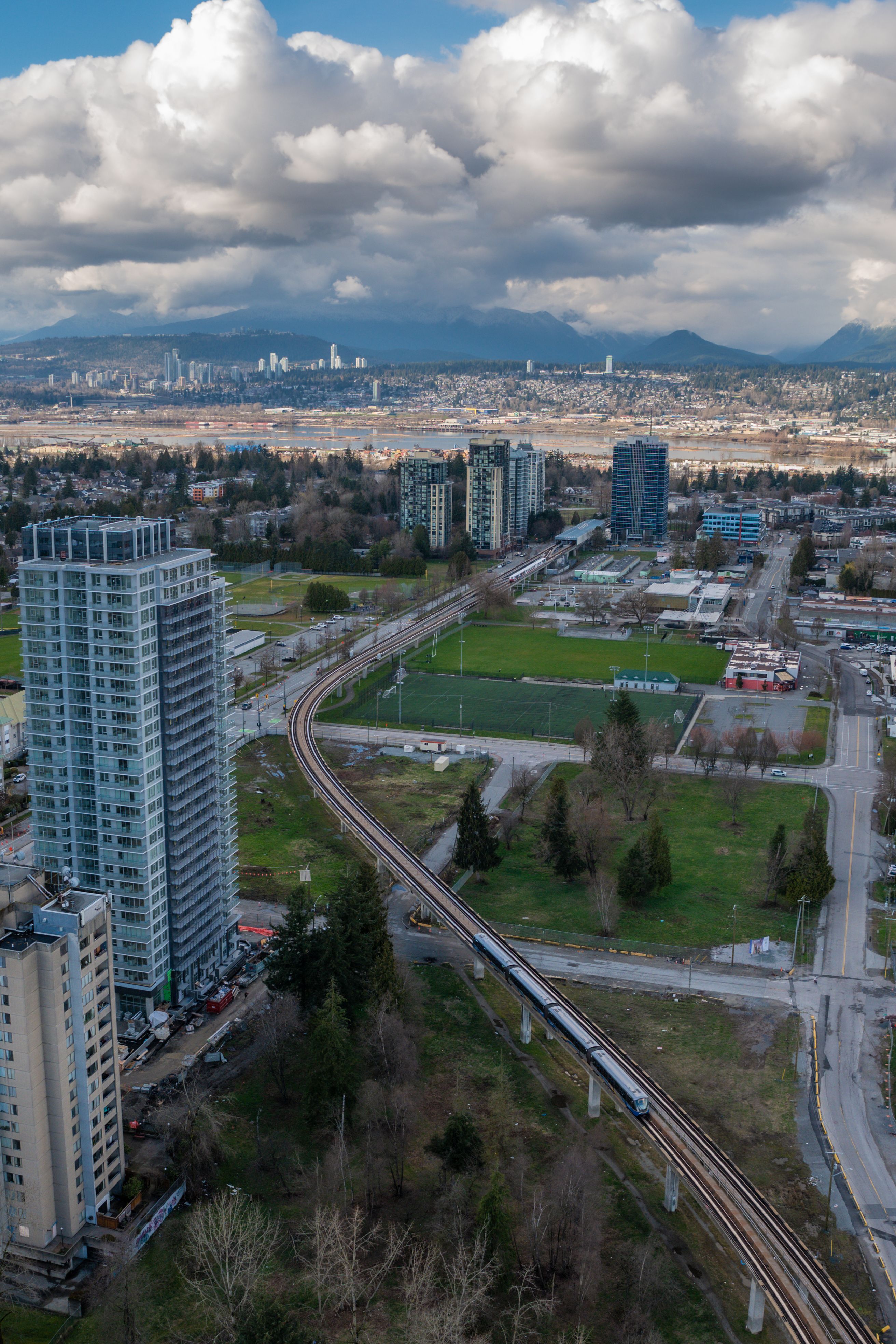 Birds Eye View of a City · Free Stock Photo