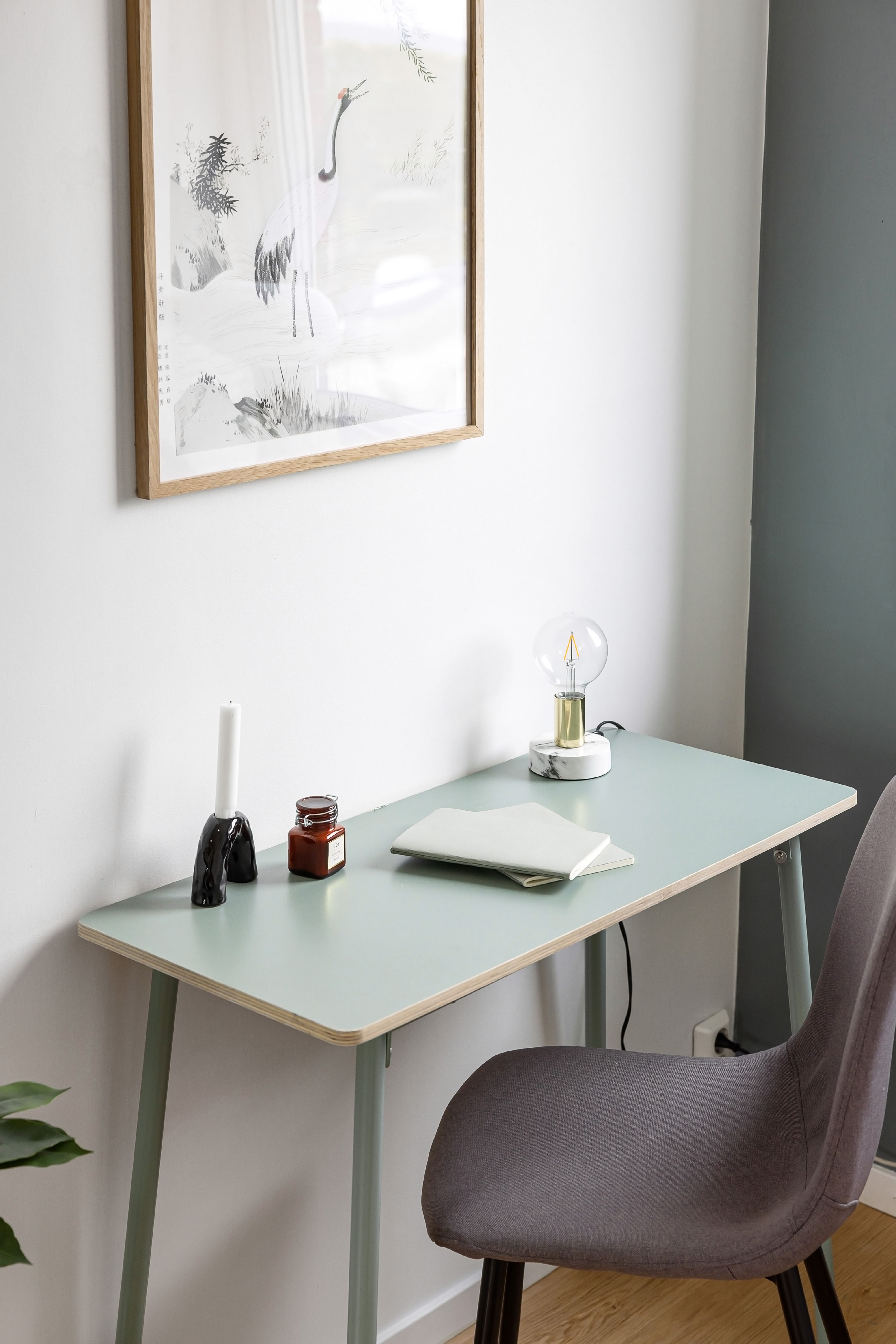 Clean and modern minimalist home office setup with desk, chair, and decor.. pexels, clean, modern
