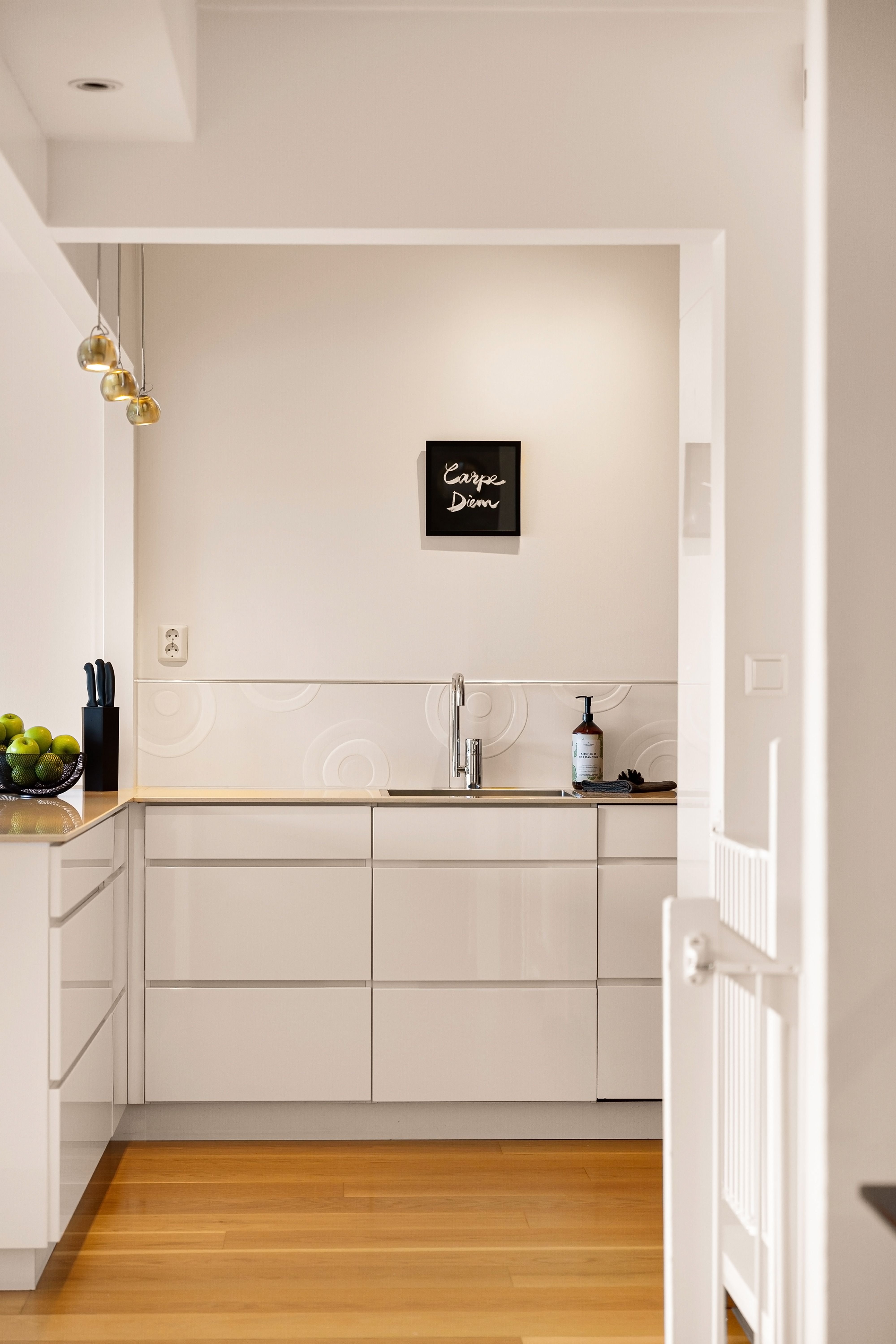 White Furniture in a Kitchen · Free Stock Photo