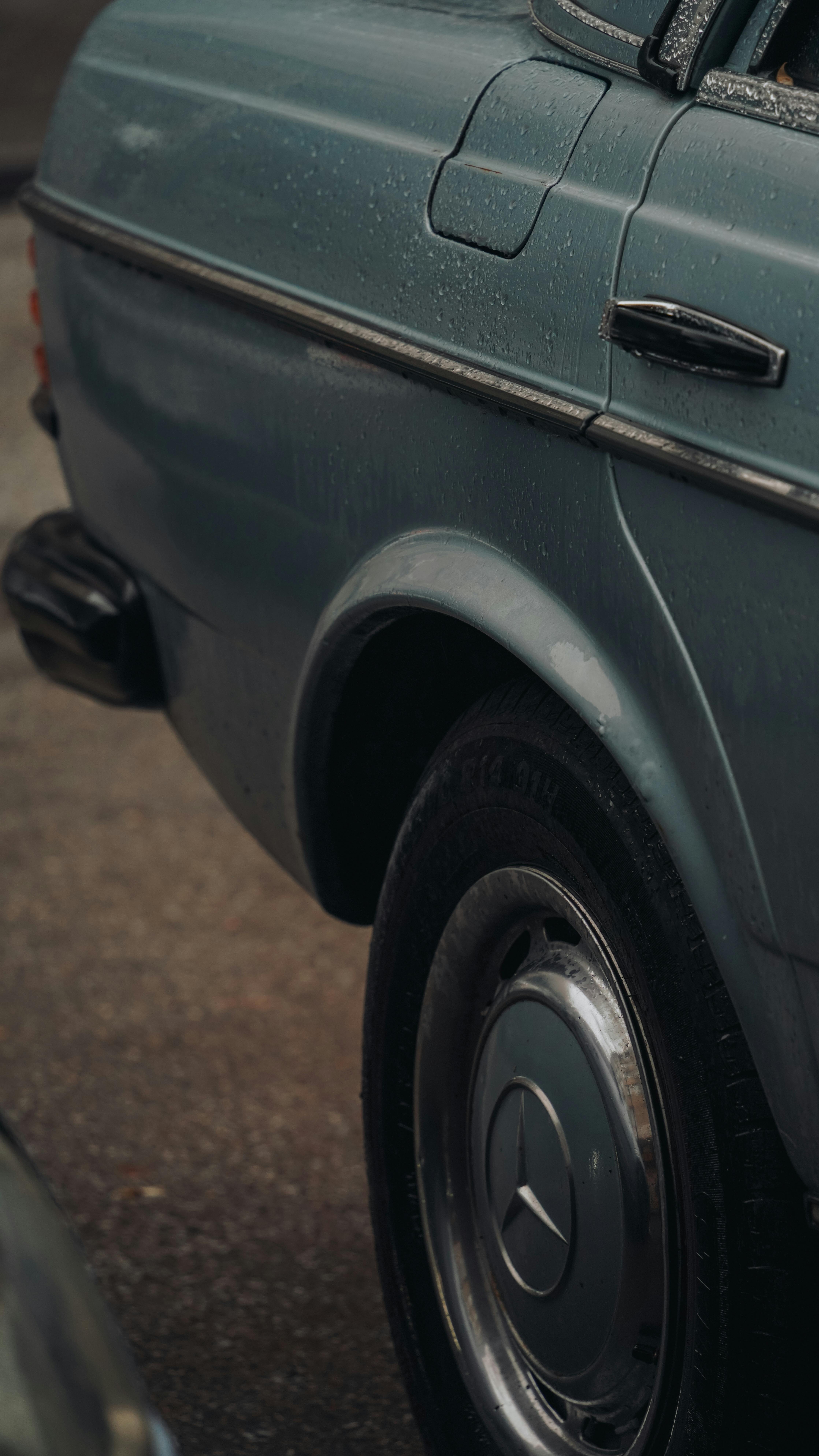 Mercedes vintage détail roue