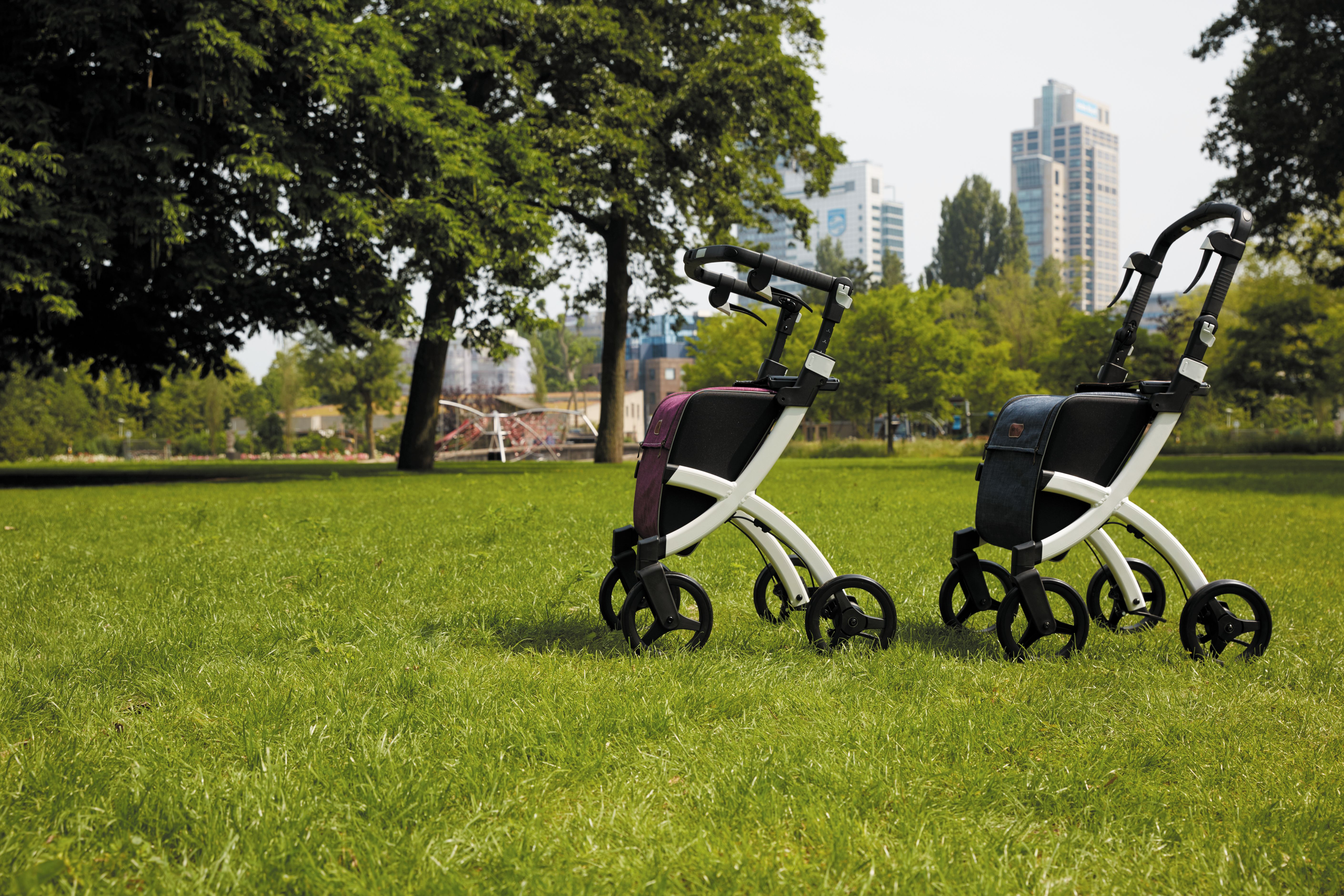 Two Rollators with Shopping Bags · Free Stock Photo