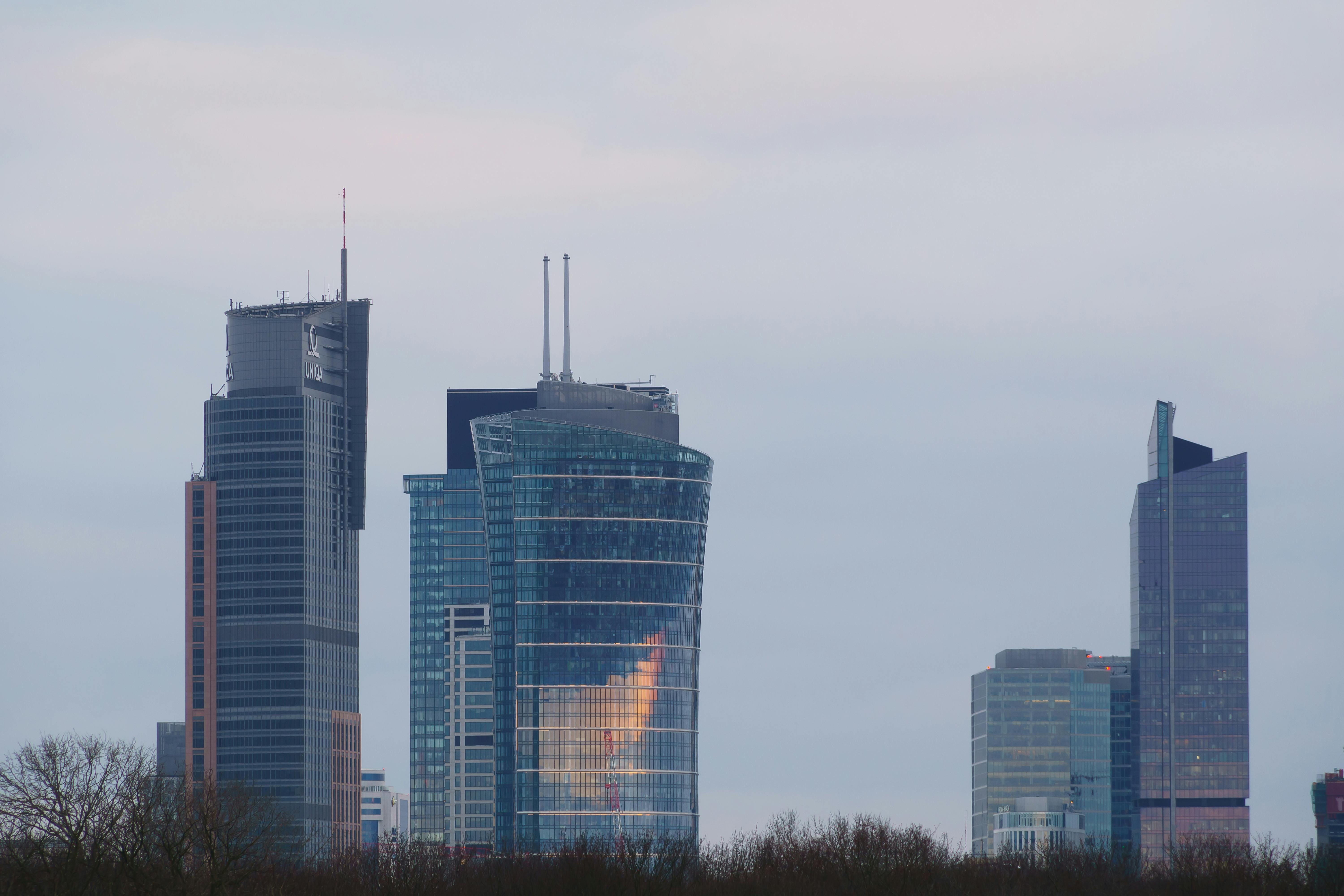 Modern Warsaw Cityscape
