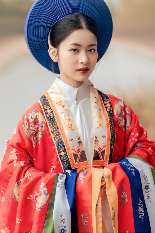 Woman in Traditional Clothing 