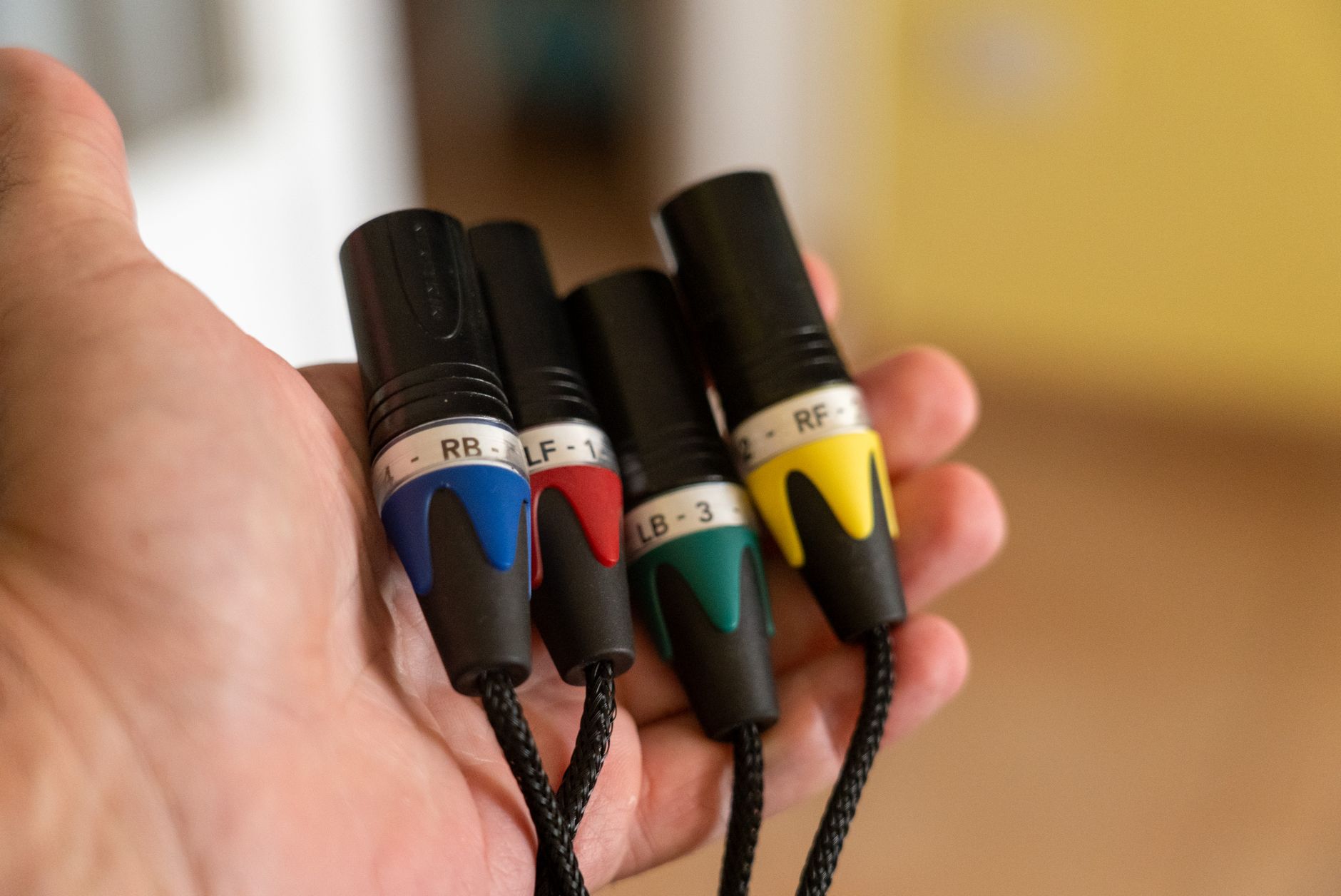 Connecteurs de câblage audio multicanal utilisés en intégration domotique