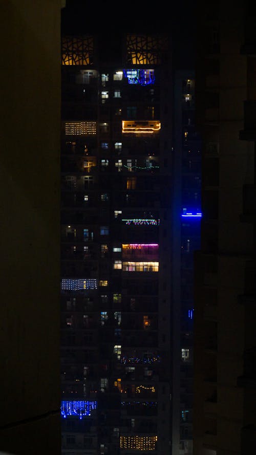 Building in Night