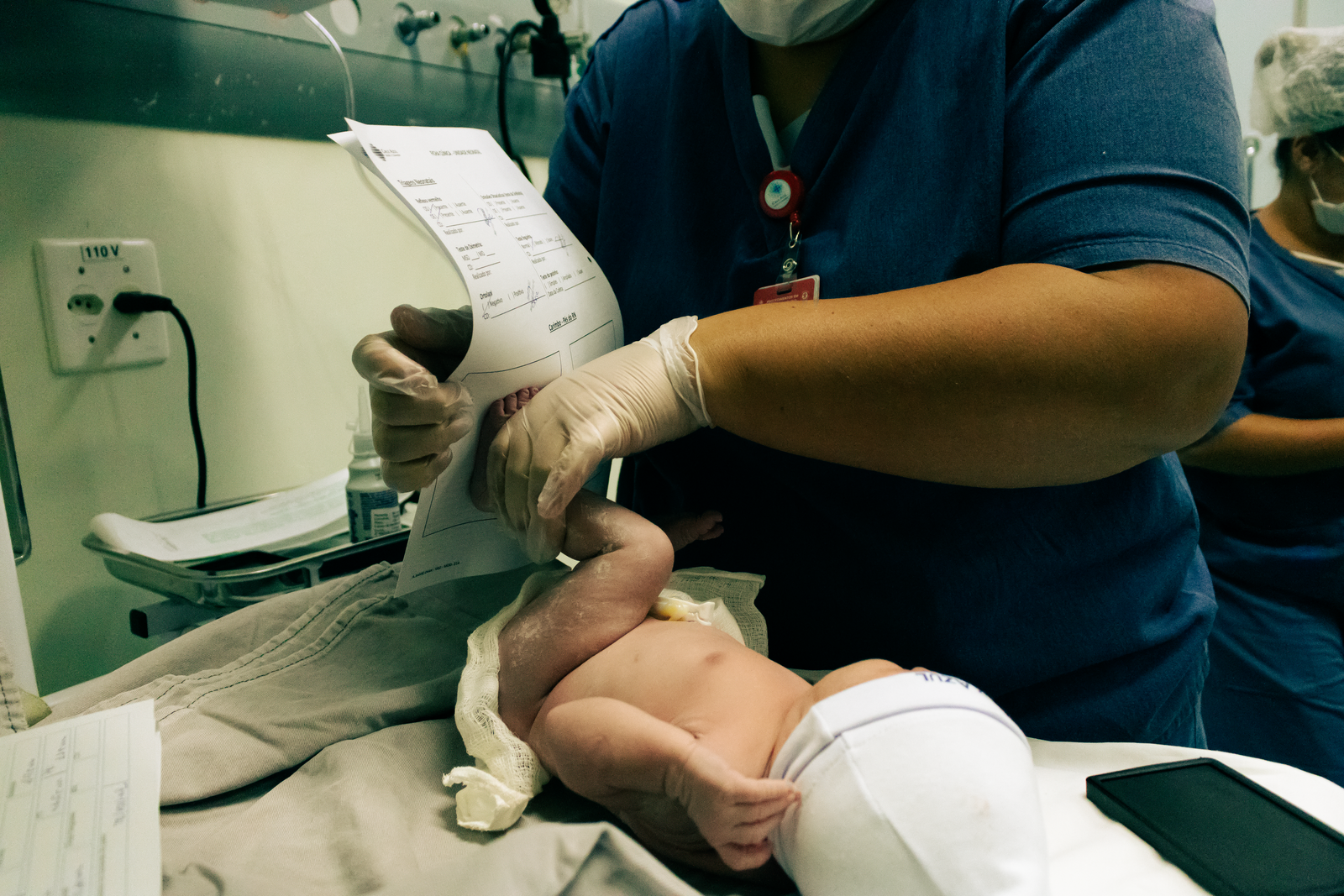 Equipe médica em hospital