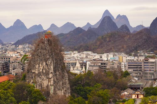 Δωρεάν στοκ φωτογραφιών με guilin, θέα από ψηλά, Κίνα
