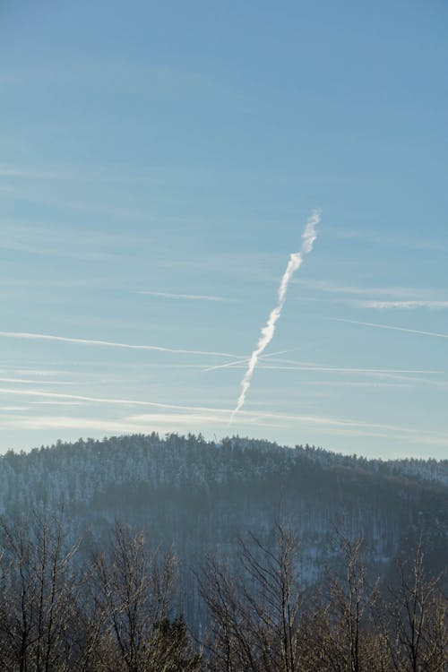 Kostenloses Stock Foto zu airpl, облака