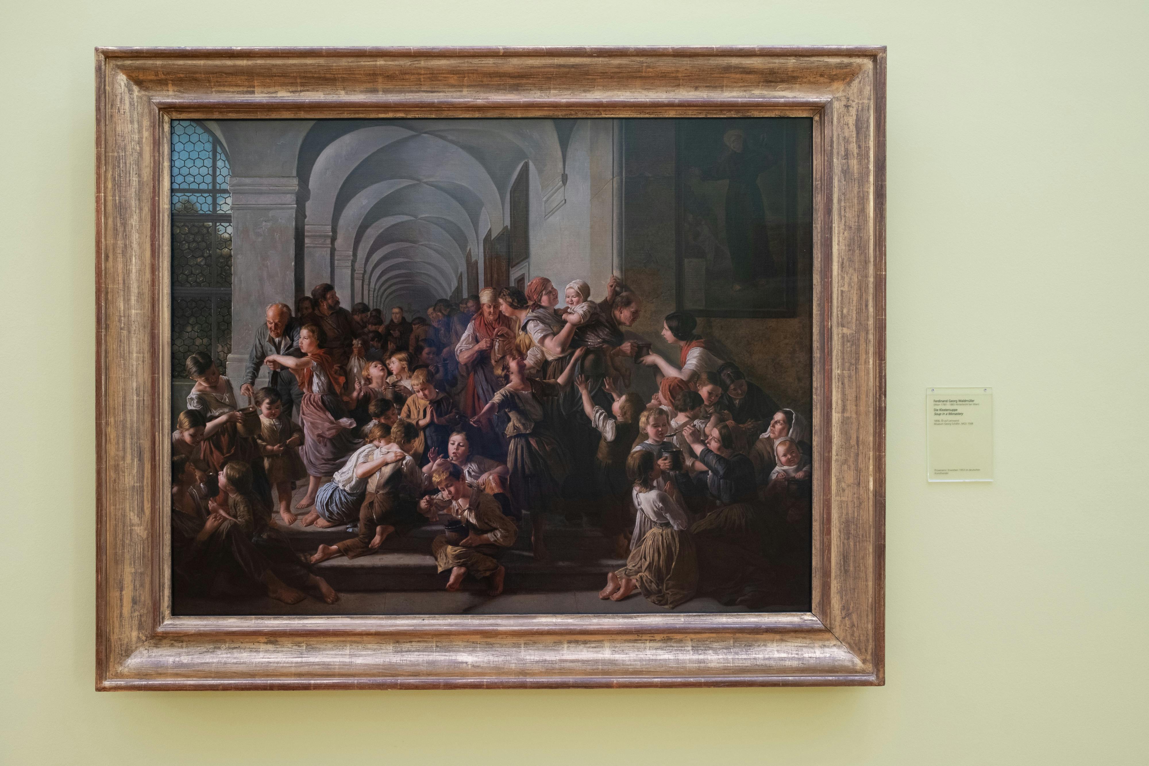 Painting on Wall in Museum