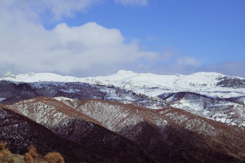 Fotos de stock gratuitas de árido, invierno, montañas