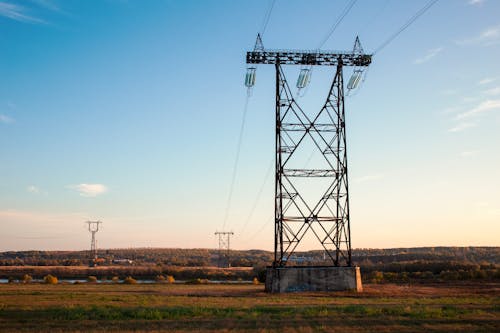 Gratis stockfoto met elektriciteit, landelijk, landschap