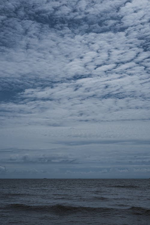 고르지 못한, 바다, 새벽의 무료 스톡 사진