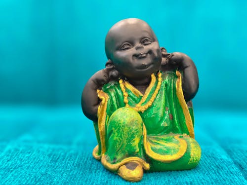 Green Baby Monk