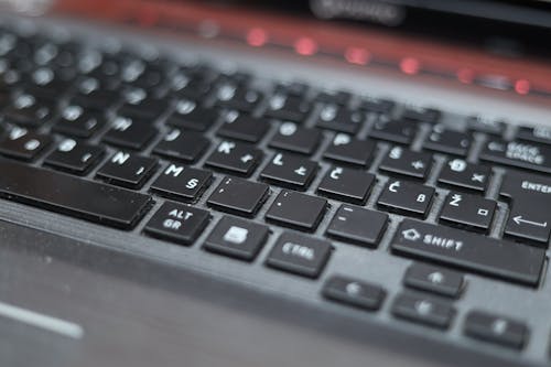 Black Keyboard with Black Buttons