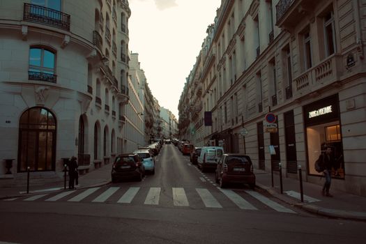 french city street