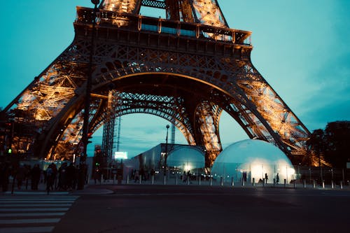 Gratis stockfoto met attractie, avond, Eiffeltoren